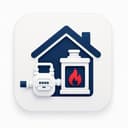 Gas line services icon